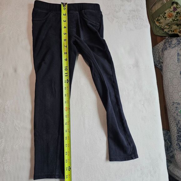 Jumping Beans Black Cotton Pull-On Legging Type Girls Pants sz 6 - Picture 7 of 7